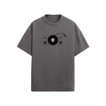 CAMISETA OVERSIZE EN ALGODON DE 300GR CON ESTAMPADO LP PLAYERO