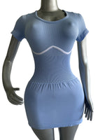 ENTERIZO MANGA CORTA Y FALDA