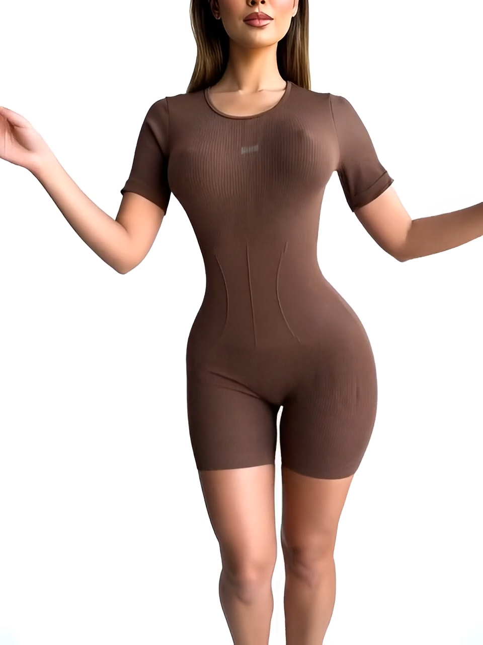 ENTERIZO DEPORTIVO MANGA CORTA Y SHORT