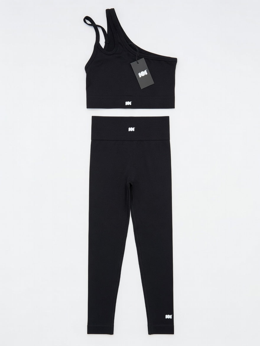 SET CONJUNTO DEPORTIVO TOP SIN MANGAS Y LEGGINS