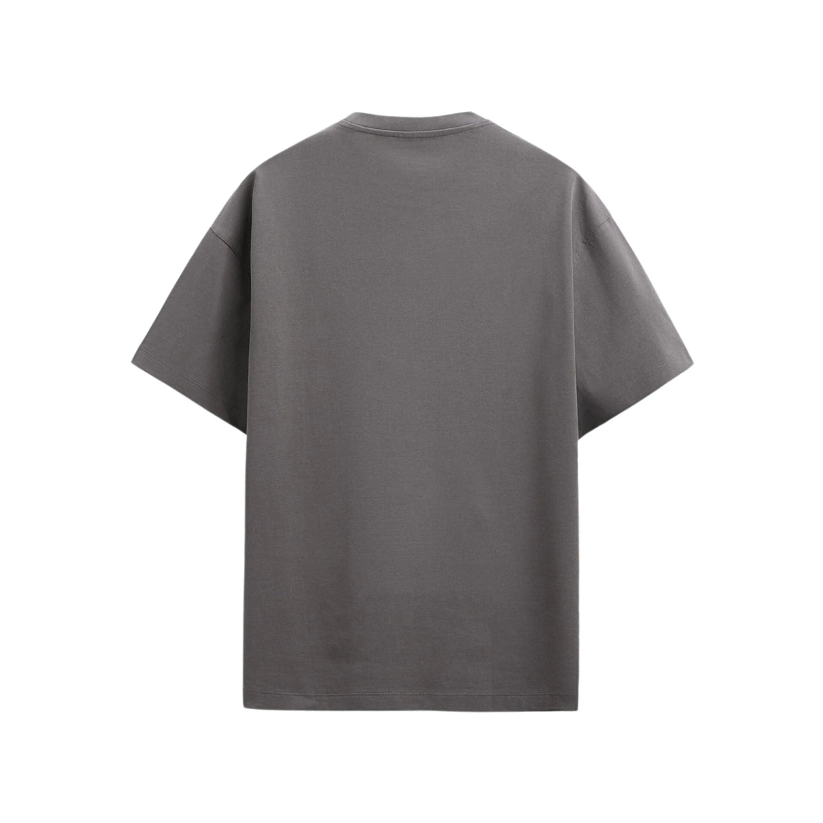 CAMISETA OVERSIZE EN ALGODON DE 300GR CON ESTAMPADO CUELLO BINARIO