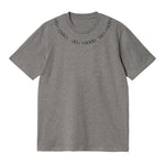 CAMISETA EN ALGODON PIMA 250GR CON ESTAMPADO CUELLO BINARIO