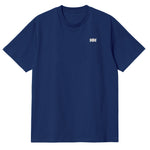 CAMISETA EN ALGODON PIMA 250GR CON ESTAMPADO BINARIO SEMICIRCULAR