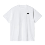 CAMISETA EN ALGODON PIMA 250GR CON ESTAMPADO BINARIO SEMICIRCULAR