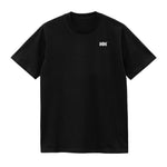 CAMISETA EN ALGODON PIMA 250GR CON ESTAMPADO BINARIO SEMICIRCULAR