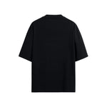 CAMISETA OVERSIZE EN ALGODON DE 300GR CON ESTAMPADO CAMMO NIEVE