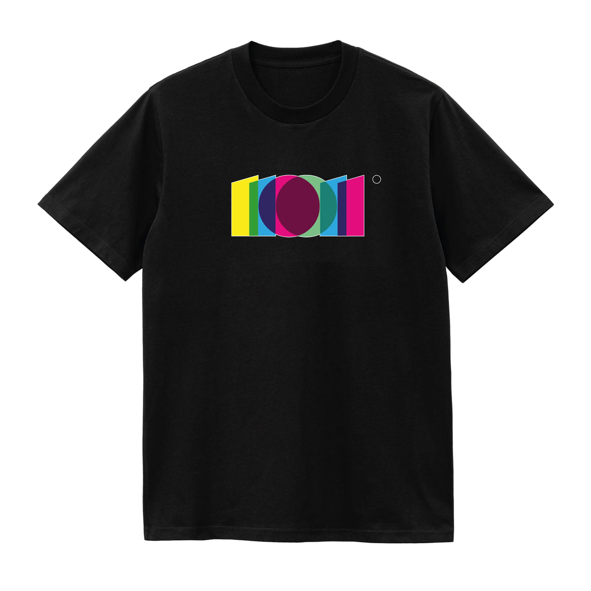 CAMISETA EN ALGODON PIMA 250GR CON ESTAMPADO VITRAL