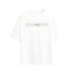 CAMISETA OVERSIZE EN ALGODON DE 300GR CON ESTAMPADO RADIO