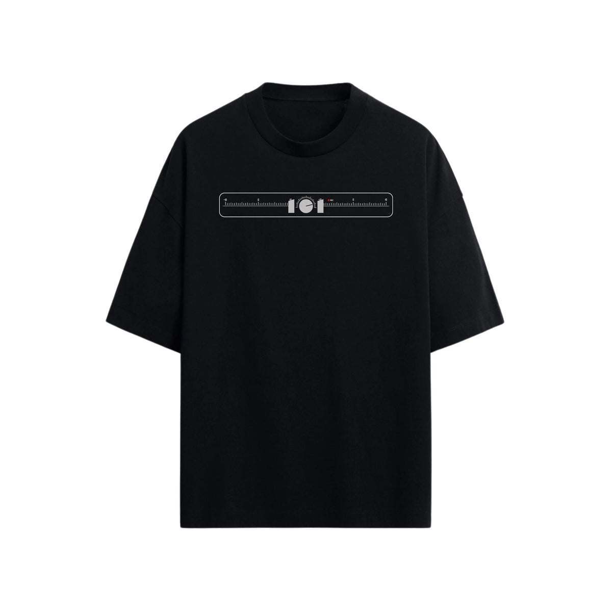 CAMISETA OVERSIZE EN ALGODON DE 300GR CON ESTAMPADO RADIO