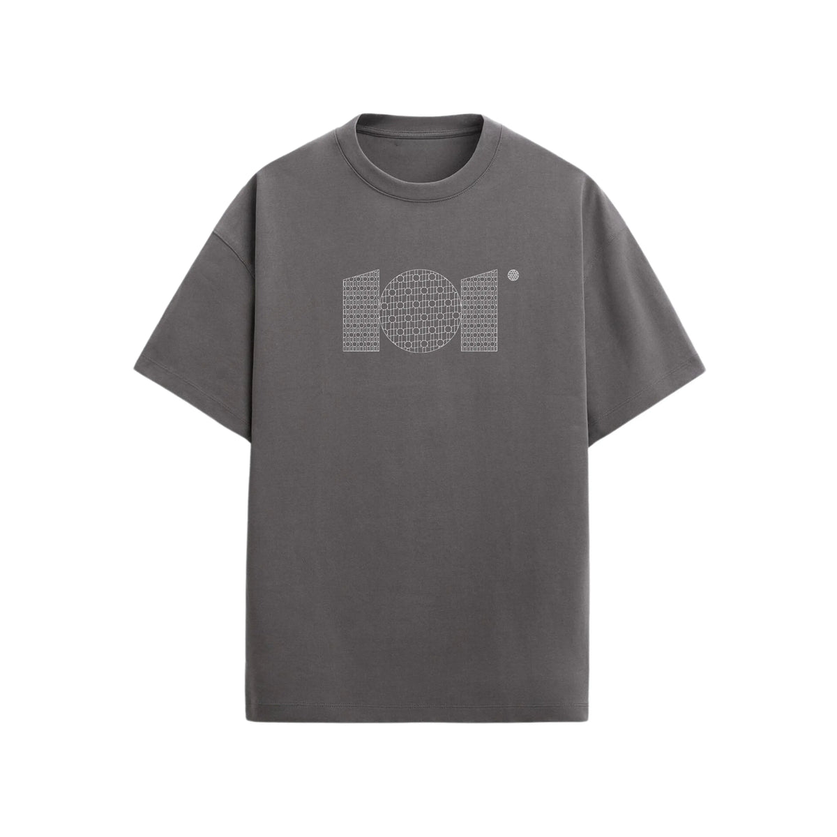 CAMISETA OVERSIZE EN ALGODON DE 300GR CON ESTAMPADO TRAMA SENCILLA