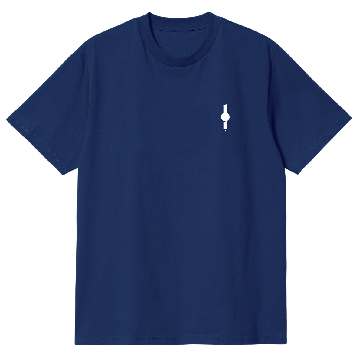 CAMISETA EN ALGODON PIMA 250GR CON ESTAMPADO TRAMA VERTICAL