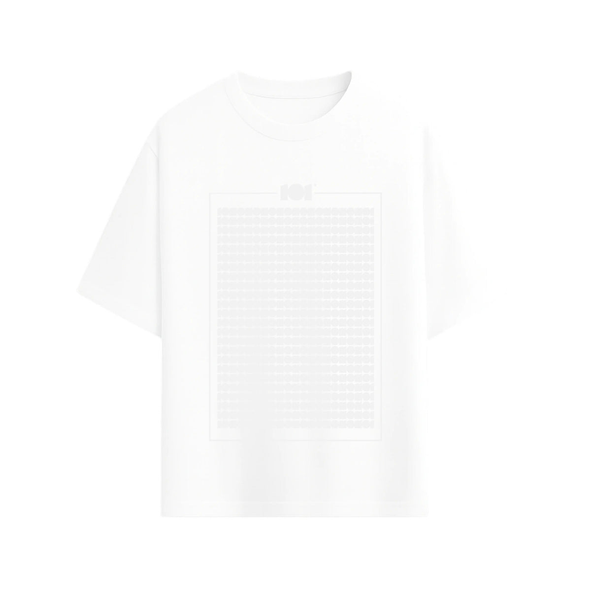 CAMISETA OVERSIZE EN ALGODON DE 300GR CON ESTAMPADO HOJA LOGOLOGO