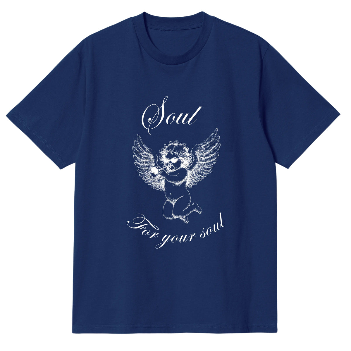 CAMISETA EN ALGODON PIMA 250GR CON ESTAMPADO SOUL HARP