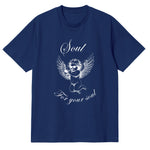 CAMISETA EN ALGODON PIMA 250GR CON ESTAMPADO SOUL TRUMPET