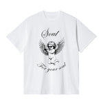 CAMISETA EN ALGODON PIMA 250GR CON ESTAMPADO SOUL TRUMPET