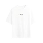 CAMISETA OVERSIZE EN ALGODON DE 300GR CON ESTAMPADO VORTICE