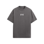 CAMISETA OVERSIZE EN ALGODON DE 300GR CON ESTAMPADO VORTICE