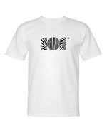 CAMISETA TELA FRIA EN ALGODON 180GR CON ESTAMPADO CEBRA