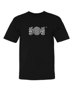 CAMISETA TELA FRIA EN ALGODON 180GR CON ESTAMPADO CEBRA