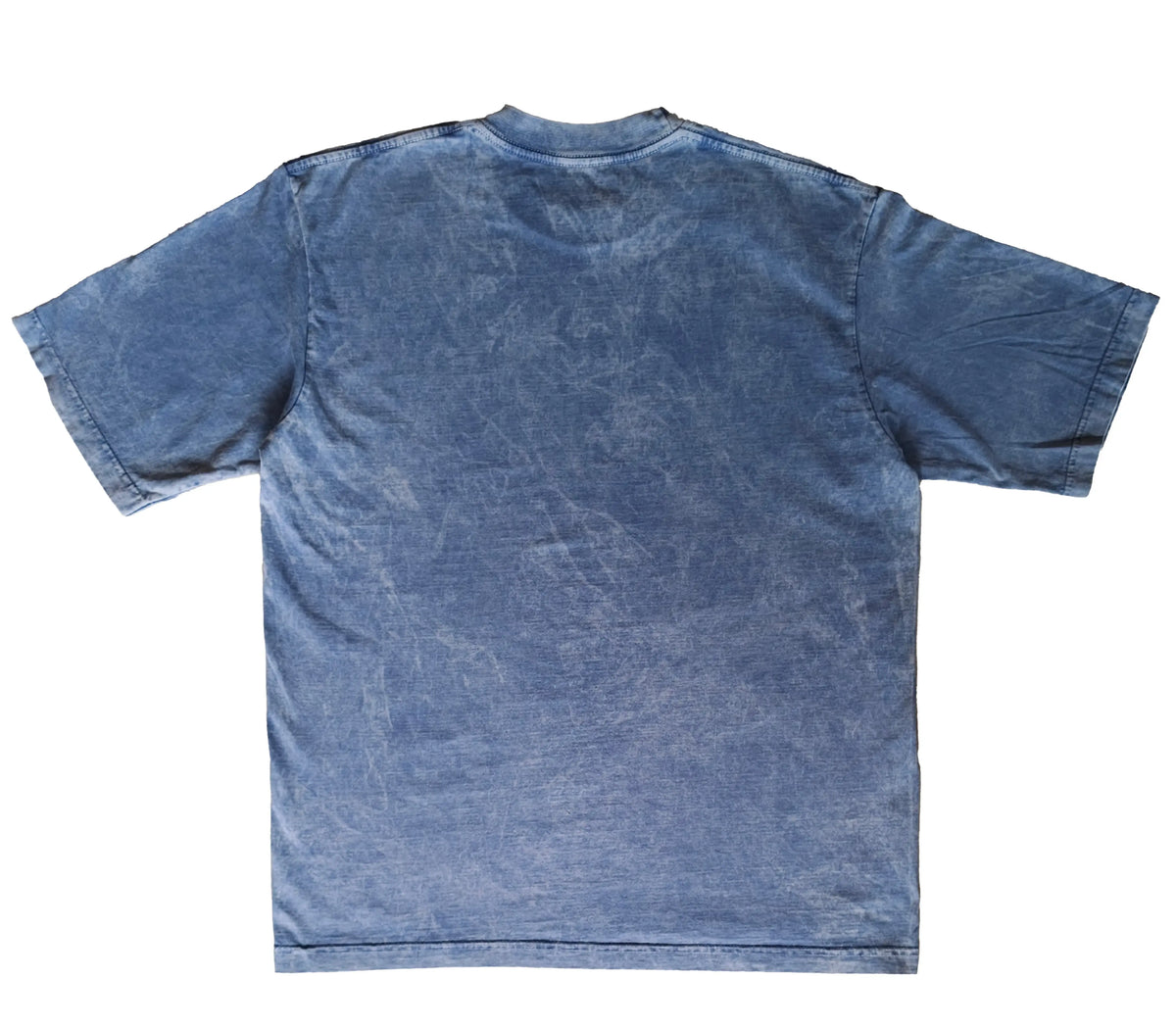 CAMISETA ACID WASH OVERSIZE EN ALGODON DE 300GR CON ESTAMPADO CORONA GRIEGA