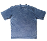 CAMISETA ACID WASH OVERSIZE EN ALGODON DE 300GR CON ESTAMPADO CLÁSICO