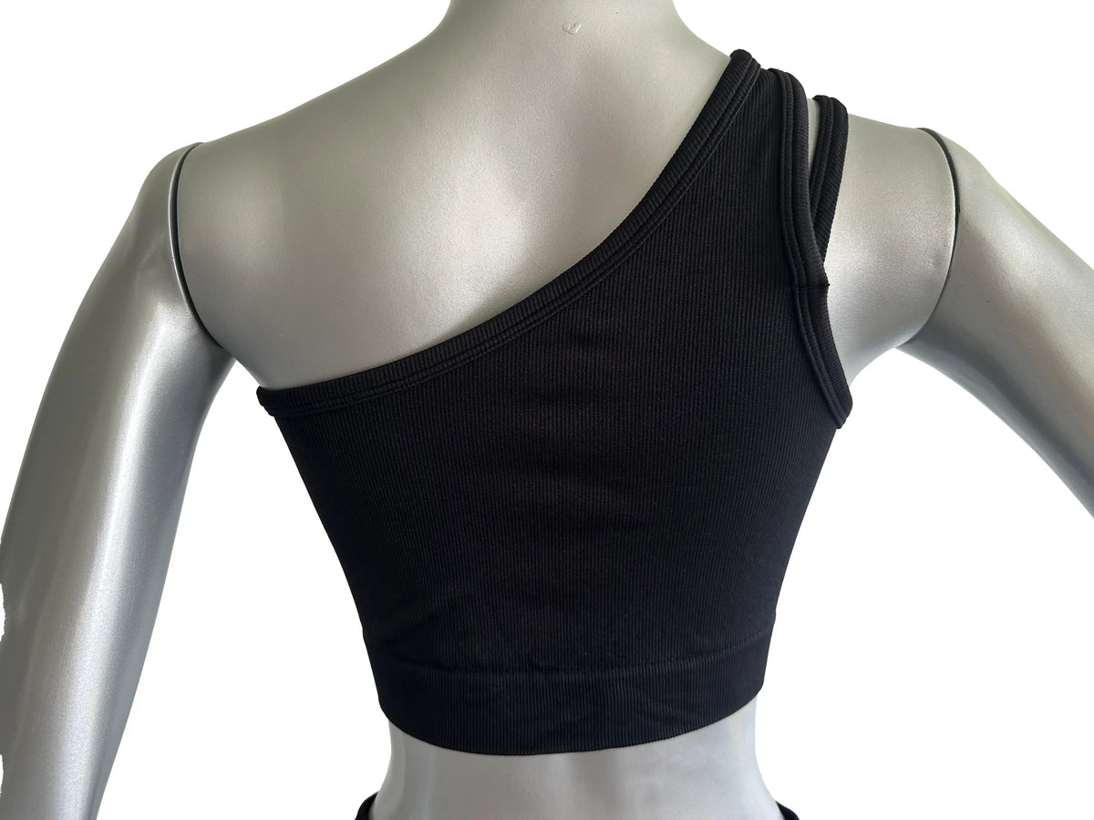 SET CONJUNTO DEPORTIVO TOP SIN MANGAS Y LEGGINS