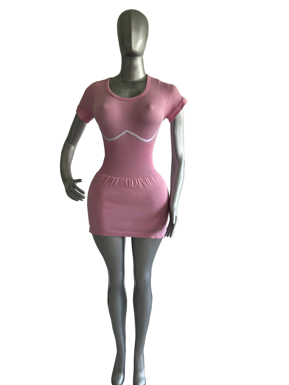 ENTERIZO DEPORTIVO MANGA CORTA Y FALDA