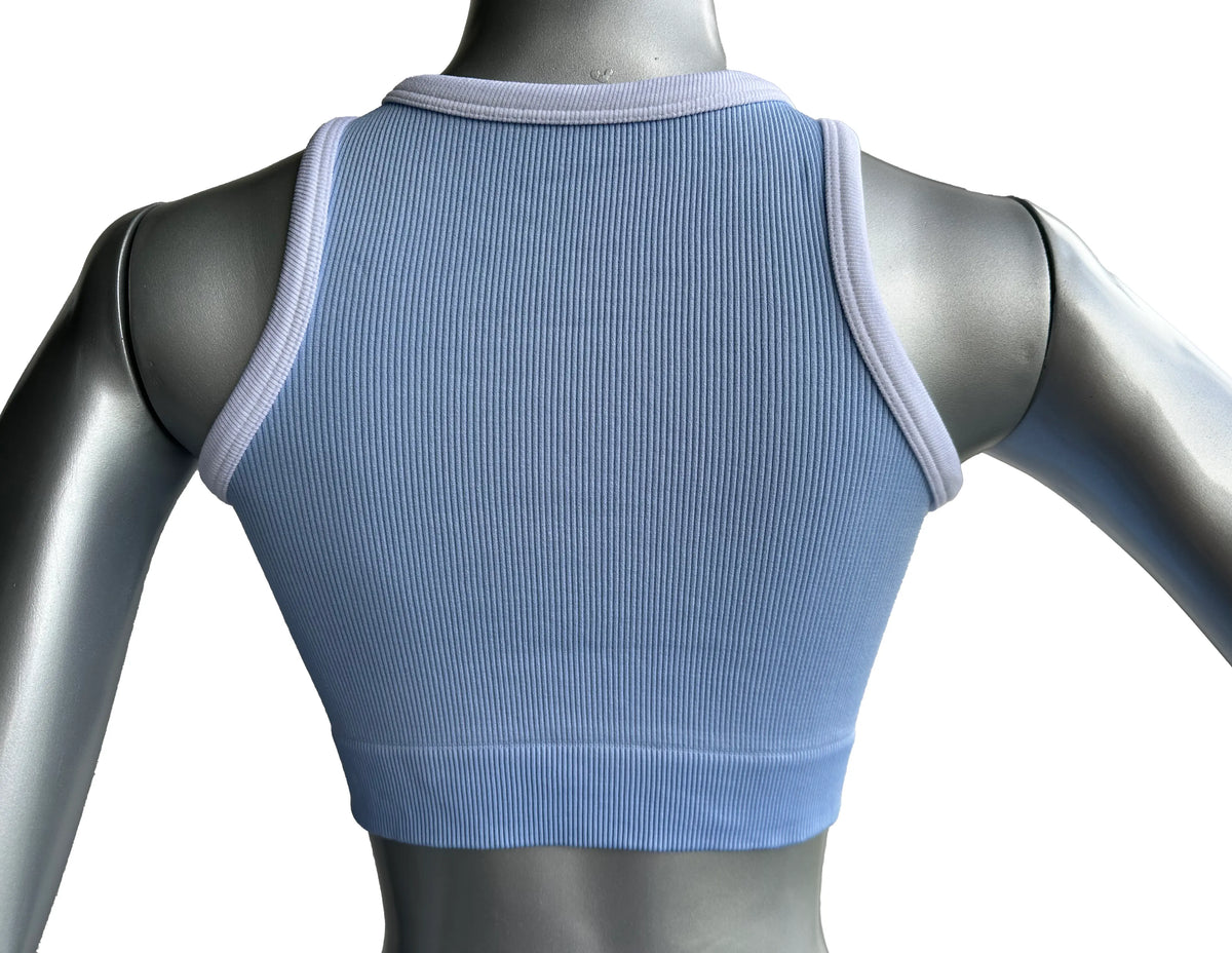 SET CONJUNTO DEPORTIVO TOP SIN MANGA Y SHORT