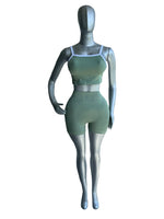 SET CONJUNTO DEPORTIVO TOP SIN MANGAS Y SHORT