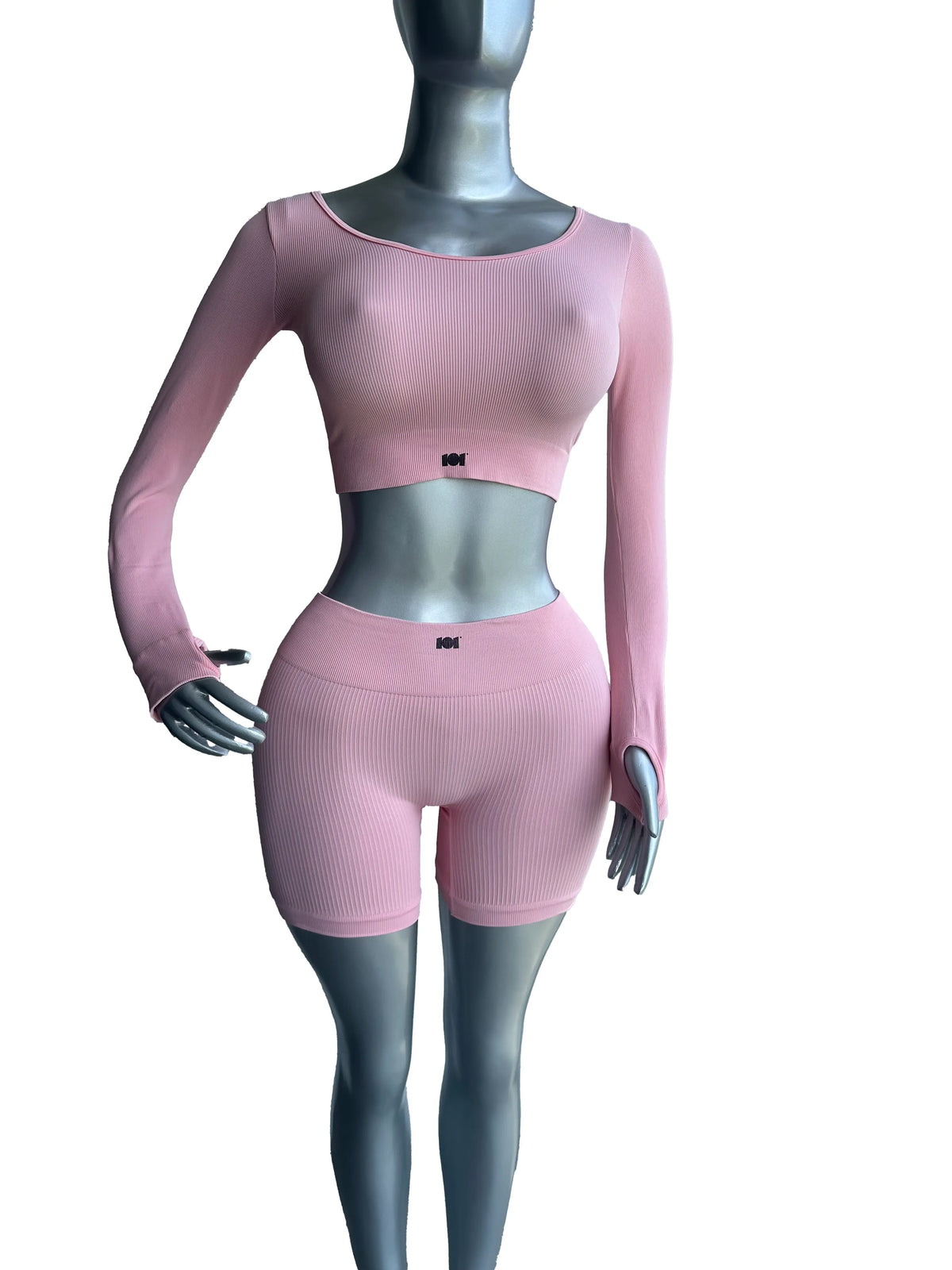 SET CONJUNTO DEPORTIVO TOP MANGA LARGA Y SHORT