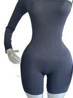 ENTERIZO DEPORTIVO DE SHORT Y UNA MANGA LARGA