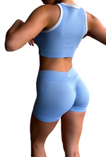 SET CONJUNTO DEPORTIVO TOP SIN MANGA Y SHORT