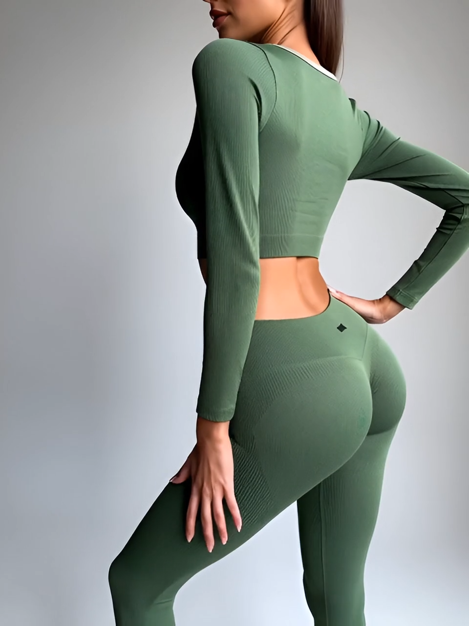 SET CONUNTO DEPORTIVO TOP MANGA LARGA Y LEGGINS